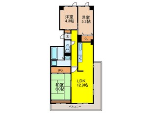 メゾン宝塚山本（514）の物件間取画像